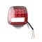 Optronics 15-Led Stud Mount Combination Stopturn/Tail/Backup Light With Reflex Lens; Passenger Side STL61RB - alternate 1